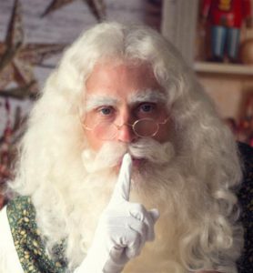 Actor Playing Santa Claus